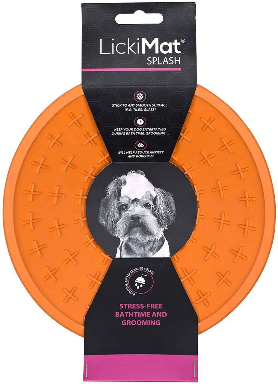 Lickimat Splash Bowl - Slow Feeding Treat Bowl for Dogs and Cats