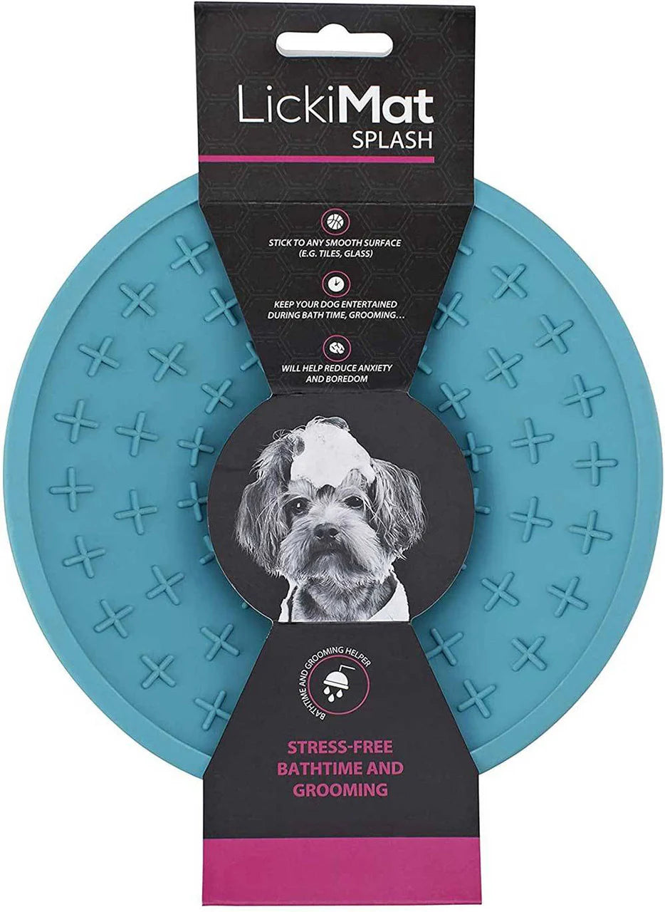 Lickimat Splash Bowl - Slow Feeding Treat Bowl for Dogs and Cats