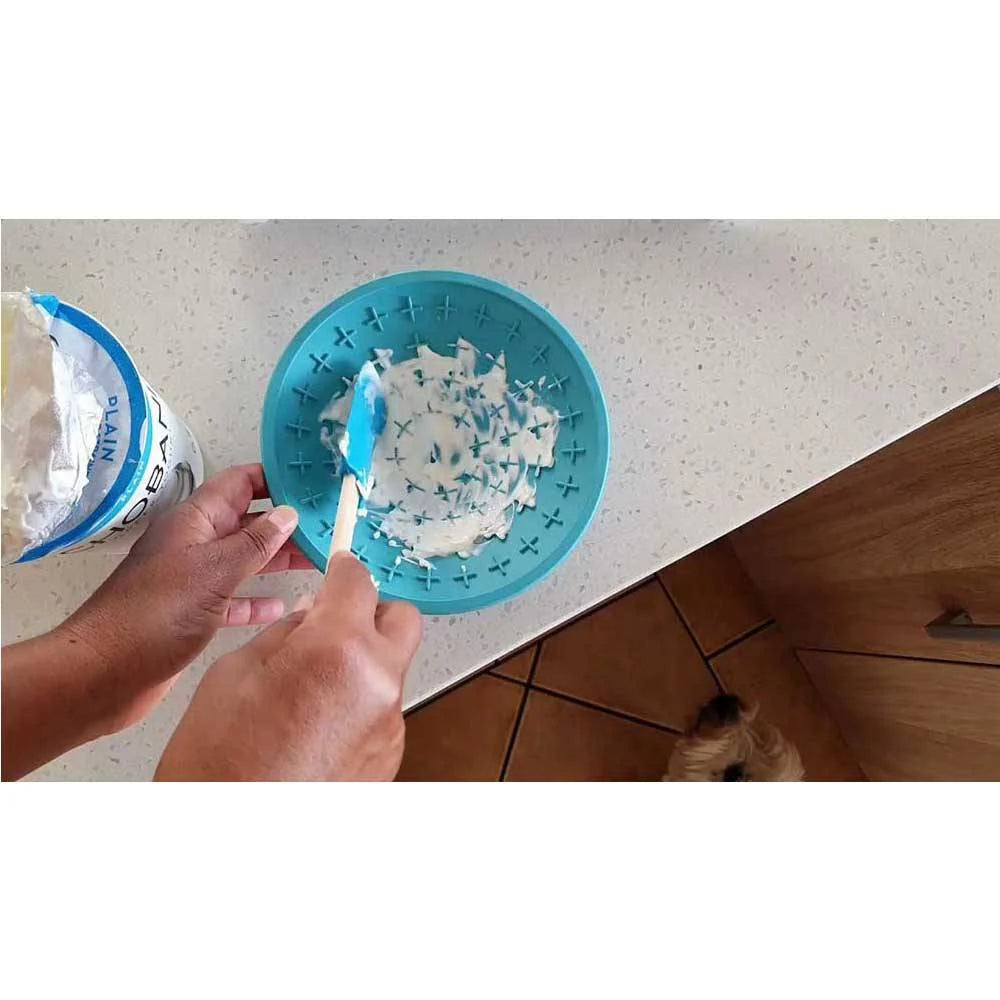 Lickimat Splash Bowl - Slow Feeding Treat Bowl for Dogs and Cats