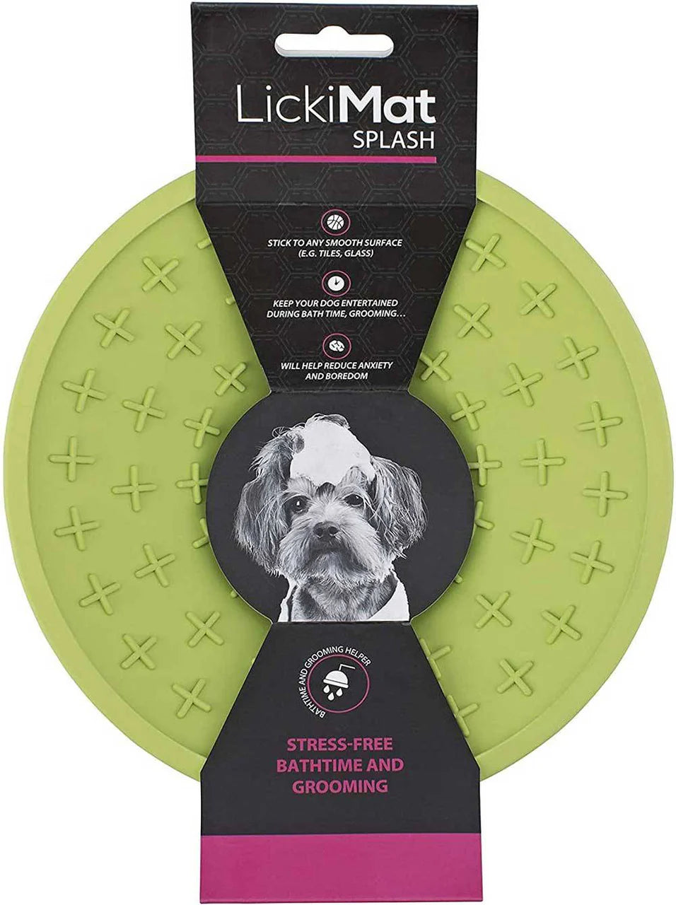 Lickimat Splash Bowl - Slow Feeding Treat Bowl for Dogs and Cats